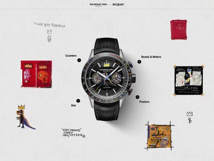 Raymond Weil × Basquiat